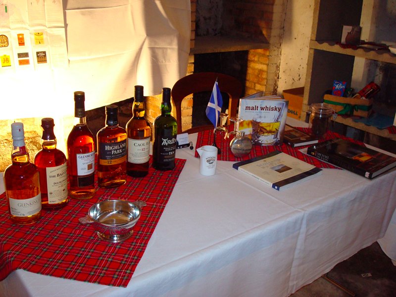 Whisky table