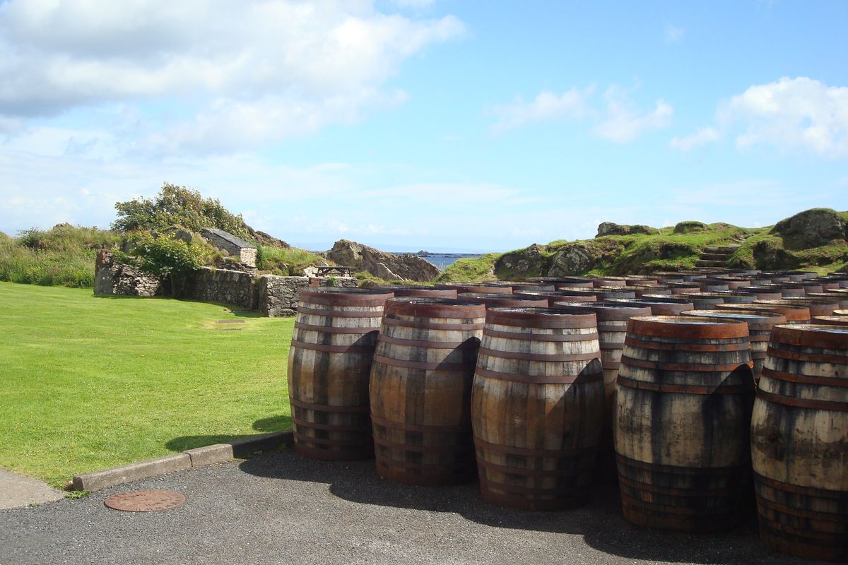casks by the sea